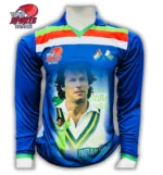 IMRAN KHAN T SHIRT BLUE COLOUR FULL BAZU