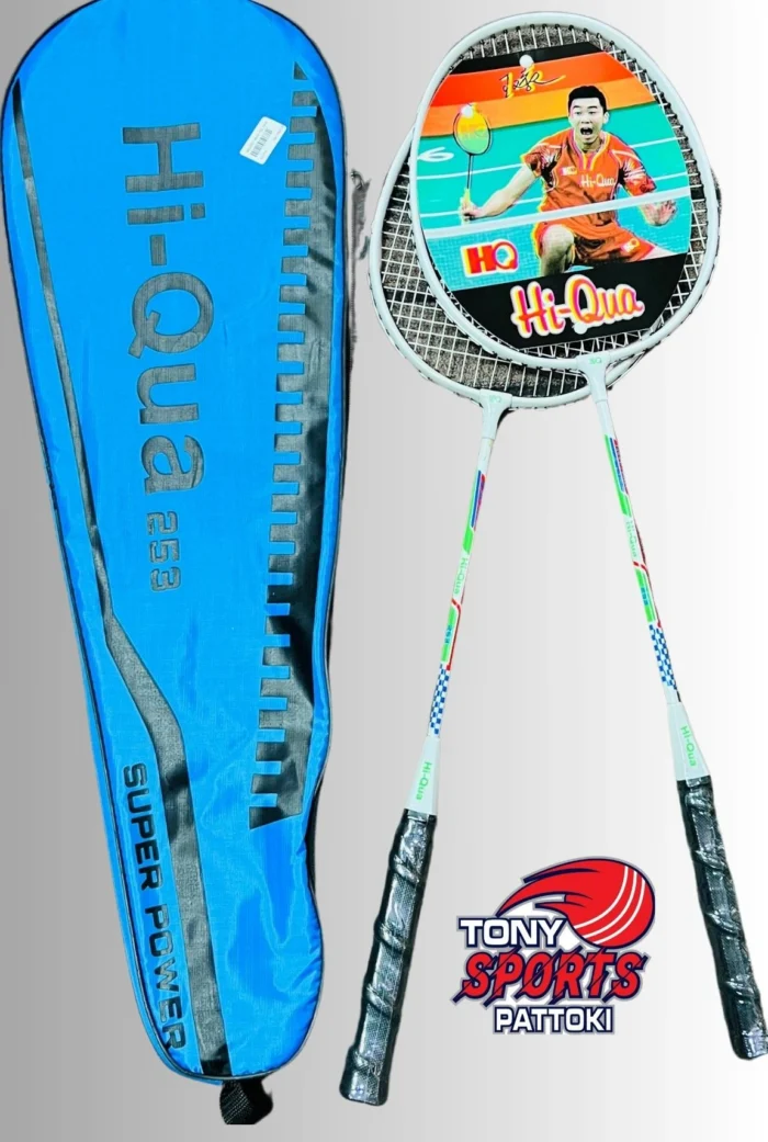 HI-QUA 253 BADMINTON RACKET(PAIR)