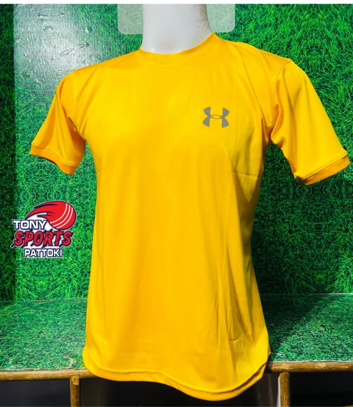 UNDER ARMOUR SHIRT (DRI-FIT) IMPORTED STUFF YELLOW